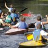 Aberto o prazo para inscribirse nos cursos de iniciación ao piragüismo na praia fluvial de Tapia