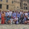 Los Peregrinos de Marte llegan al Obradoiro: «Ver a nuestros hijos con discapacidad llegar hasta aquí, no tiene precio»