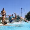 As piscinas municipais da Estrada multiplican a concorrencia con preto de 400 bañistas ao día