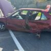Ferido nun sorprendente accidente de tráfico en Ribeira