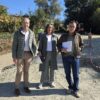As obras da área de descanso da Fervenza das Hortas, en Arzúa, encaran a súa recta final