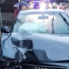 Un conductor herido tras salirse de la vía y chocar contra una farola en Ortoño (Ames)